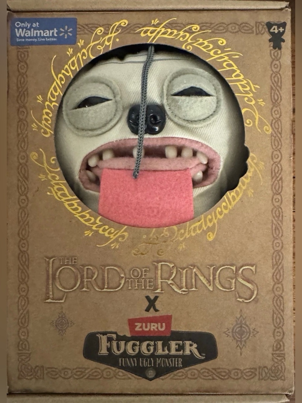 Gollum Fuggler Lord of The Rings x Zuru Funny Ugly Monster
